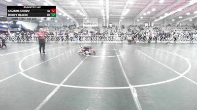 100 lbs Consi Of 16 #2 - Aaliyah Jurado, CA vs Jenevy Olalde, NC