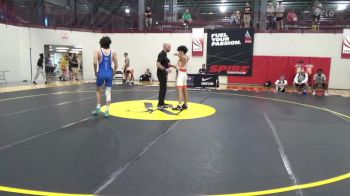 63 kg Round Of 16 - Dyson Kunz, Northern Colorado Wrestling Club vs Anthony Orlando, Cougar Wrestling Club