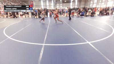 144 lbs Quarters - Trandyn Lundquist, Big Cat Wrestling Club vs Miguel Lopez, Whatcom Wrestling Academy