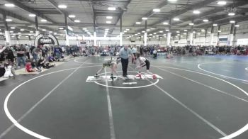 109 lbs Quarterfinal - Gary West, Casteels Stampede Junior High vs Cooper Hughes, Stampede WC