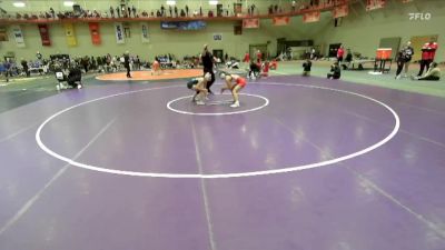 117 A Champ. Round 1 - Mikayla Garcia, North Central (IL) vs Hayden Fry, Menlo College