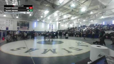 140 lbs Champ. Round 2 - Kailey Ramirez, Montebello vs Eliana Trevino, Aliso Niguel