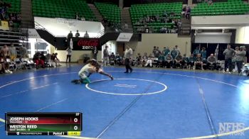 177 lbs Semifinals (8 Team) - Weston Reed, Gulf Shores vs Joseph Hooks, Tallassee