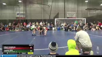 80 lbs Quarterfinals (8 Team) - Cole Caniglia, Nebraska Black vs Caden Roe, South Dakota Storm