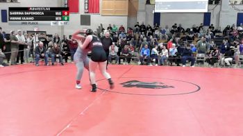 185 lbs 3rd Place - Sabrina Dafonseca, Wakefield vs Vienne Uliano, Northbridge