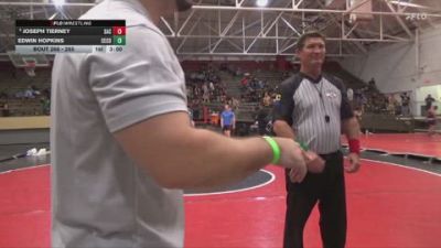 285 lbs Cons. Round 2 - Joseph Tierney, Santa Ana College vs Edwin Hopkins, Cerritos College