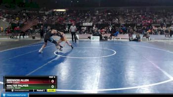 160 lbs Cons. Round 1 - Brennon Allen, Crook County vs Walter Palmer, Central Valley