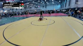 90 lbs Quarterfinal - Caseton Willey, Empire Elite Wrestling vs Koben White, Hornet Wrestling Club