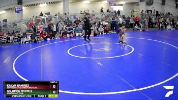 60 lbs Semifinal - Kailyr Ramirez, Southern Style Wrestling Club vs Solomon White Ii, Spartan Mat Club