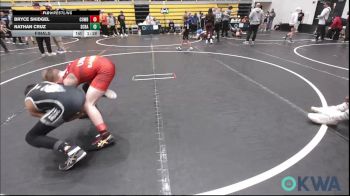 88 lbs Final - Bryce Skidgel, Cowboy Wrestling Club vs Nathan Cruz, Scrap Yard Training