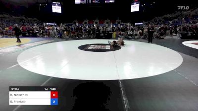 120 lbs Cons 64 #2 - Kyle Nielsen, TN vs Blake Frantz, OH