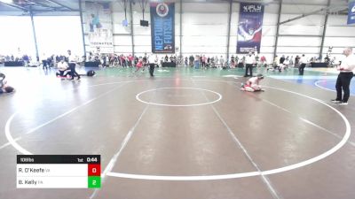 106 lbs Consi Of 32 #2 - Ryan O'Keefe, VA vs Brendan Kelly, PA