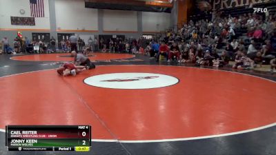 83 lbs Cons. Round 2 - Cael Reiter, Knights Wrestling Club - Union vs Jonny Keen, Marion Wolves