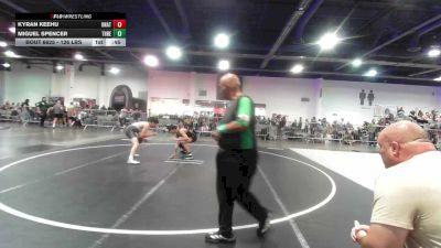126 lbs Consi Of 8 #1 - Kyran Keehu, Unattached vs Miguel Spencer, Threshold WC