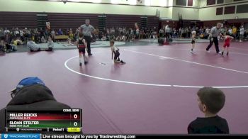 B-8 lbs Cons. Semi - Miller Reicks, Chickasaw Elite vs Sloan Stelter, Indee Mat Club