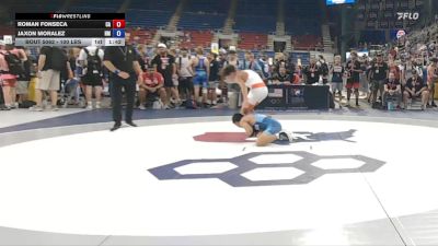 100 lbs Champ. Rd Of 128 - Roman Fonseca, CA vs Jaxon Moralez, NM