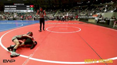 55 lbs Round Of 16 - Gavin Sowers, Rising Kingz vs James Loomis, Brawler Elite