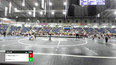 95 lbs Final - Patrick Martinez, Pirates vs Brodie Hill, Pomona Elite