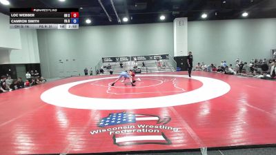 106 lbs Loc Webber, Ohio Scarlet vs Camron Smith, Pennsylvania Red