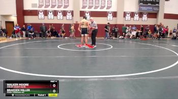 145-157 lbs Round 2 - Braeden Miller, Perry Meridian WC vs Walker Moore, Shelby County Elite