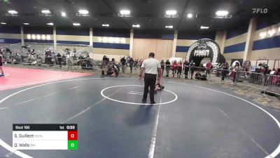 88 lbs Round Of 16 - Santiago Guillent, SoCal Grappling WC vs Quentin Walls, Bay Area Dragons WC