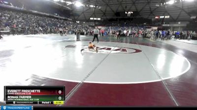 83 lbs Cons. Round 2 - Ronan Farmer, Askeo International Mat Club vs Everett Freschette, Camas Wrestling Club