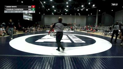 141 lbs Semifinal - Aiden White, Darkhorse vs Charles Thompson, Wild Ponies