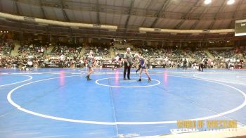 85 lbs Round Of 16 - Coleman McNutt, Wayzata Wrestling vs Kellan Spisok, Backyard Brawlers Midwest