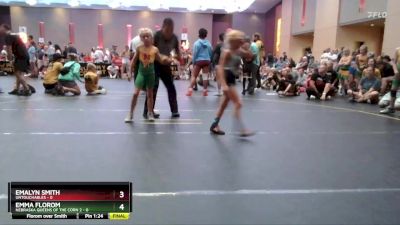 57 lbs Semis & 1st Wrestleback (8 Team) - Oakley Mulich, Untouchables vs Huxlee Kring, Nebraska Queens Of The Corn 2