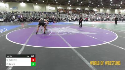 152 lbs Quarterfinal - Giovanni Ruiz, Wasco Wrestling vs Preston Harn, Nevada Elite