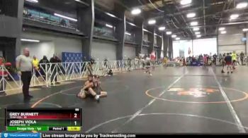 88 lbs Round 3 (6 Team) - Grey Burnett, Team USA vs Joseph Viola, Nauman Red
