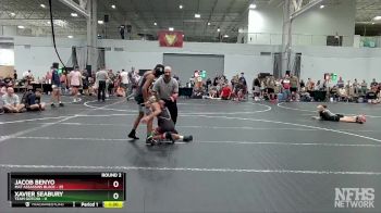 96 lbs Round 2 (6 Team) - Jacob Benyo, Mat Assassins Black vs Xavier Seabury, Team Gotcha