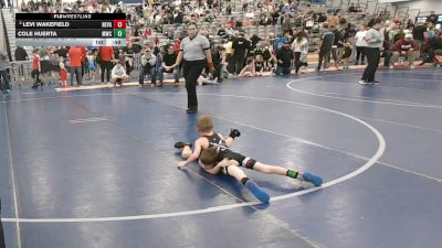 49 lbs Cons. Rd Of 16 - Levi Wakefield, Nevada vs Cole Huerta, Morgan Wrestling Club
