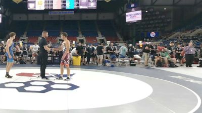 190 lbs Cons. Rd Of 16 - Cash Morrell, Pennsylvania vs Mason Savidan, California