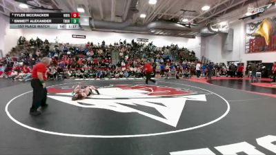 113 lbs 1st Place Match - Emmett Alexander, ThunderRidge vs Tyler McCracken, Holy Family