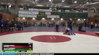 120 lbs Cons. Round 2 - Elias Ramirez, Rancho Bernardo vs Logan Poole, Hillcrest