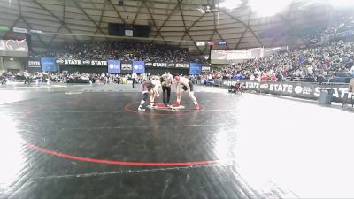 Boys 1B/2B 215 Quarterfinal - Noah Butler, Almira Coulee Hartline vs Blake Chuckelnaskit, Lake Roosevelt