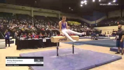 Phillip Richardson - Pommel Horse, Branch Gym MI - 2021 USA Gymnastics Development Program National Championships
