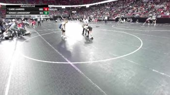 D1-138 lbs Quarterfinal - Cade Aaberg, Oregon vs Jonas Longsdorf, River Falls