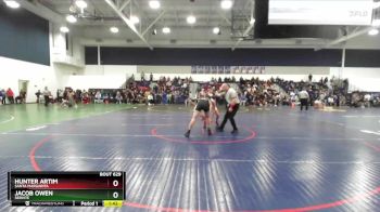 144 lbs Champ. Round 3 - Hunter Artim, Santa Margarita vs Jacob Owen, Servite