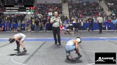 76 lbs Cons. Semi - McCoy Wiechman, Brawlers vs Michael Salgado, Gray County