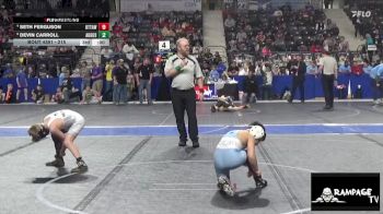 76 lbs Cons. Semi - McCoy Wiechman, Brawlers vs Michael Salgado, Gray County