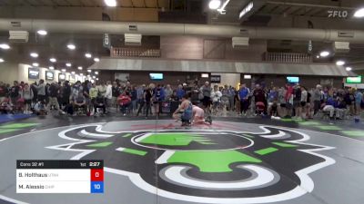 79 kg Cons 32 #1 - Benedict Holthaus, Utah vs Mason Alessio, Chippewa Wrestling Club