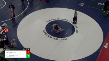 89 lbs Round Of 64 - Evan Cies, Owen J Roberts vs Jay Carroll, Hampton