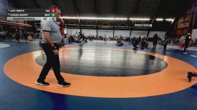 135 lbs Quarterfinal - Levi Smith, Position Wrestling vs Logan Barry, Mayo Quanchi