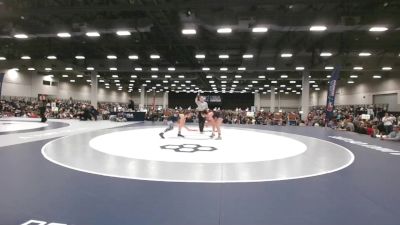 155 lbs 3rd Place Match - Emersyn Miller, Combat W.C. School Of Wrestling vs Brynlee Vaughan, Wisconsin