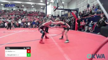 70 lbs Rr Rnd 2 - Gus Andra, Maize Wrestling Club vs Liam Baughman, Blackwell Wrestling Club