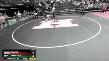 147 lbs Champ. Round 2 - Manu Lommatzsch, Lehi vs Samuel Makitrin, Viewmont