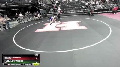 147 lbs Champ. Round 2 - Manu Lommatzsch, Lehi vs Samuel Makitrin, Viewmont