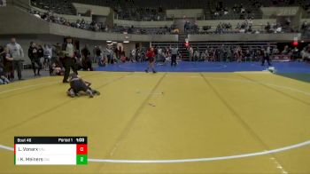 85 lbs Cons. Round 2 - Kiptyn Meiners, Caledonia vs Lucas Vonarx, Caledonia